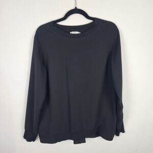 Vince‎ Women's Long Sleeve Lagan Look Vented Back Top SIZE SMALL